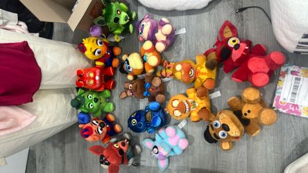 Five nights at freddy funko plushies
