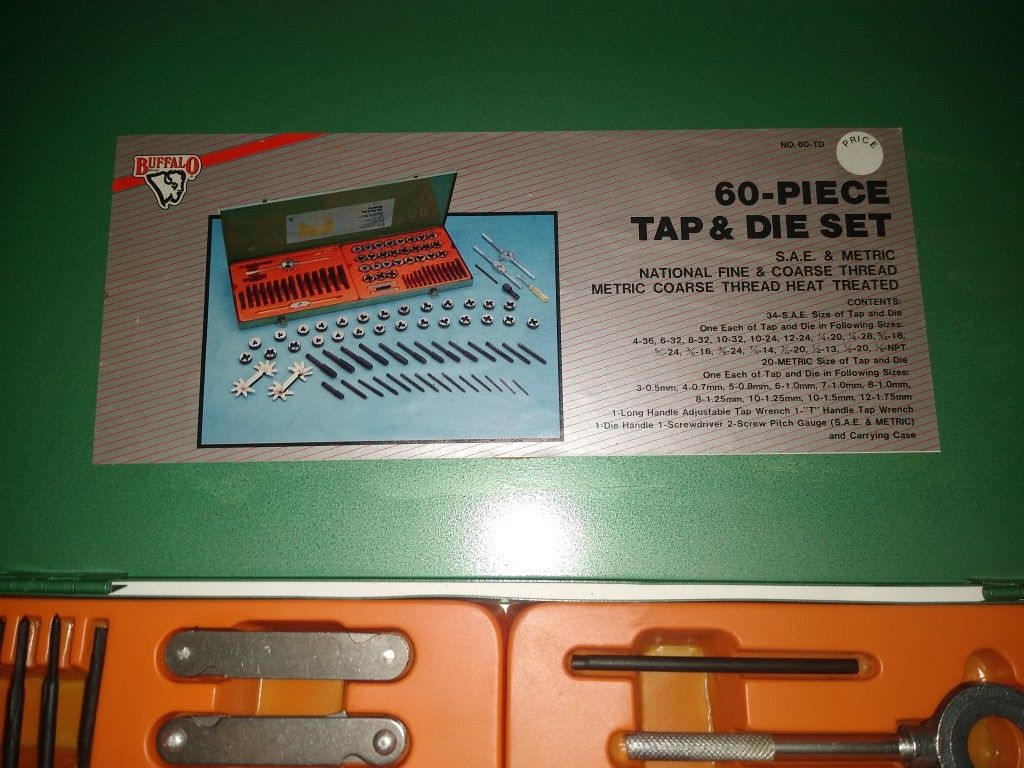 Tap And Die 60pcs Set