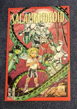 HALL OF HEROES PRESENTS # 0 x2 + 1 NM 1996 1ST SALAMANDROID KANIUGA VAN SCIVER