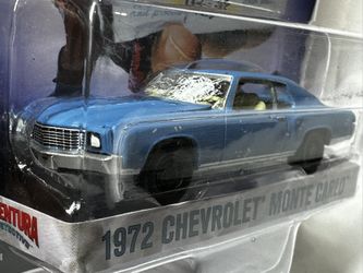 Greenlight 1/64 Chevrolet Monte Carlo 1972 Ace Ventura CHASE - Diecast Verte