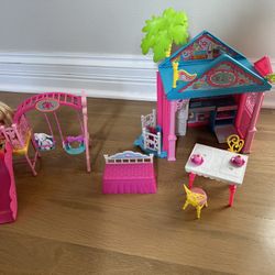 Chelsea Clubhouse Playset and Swing set