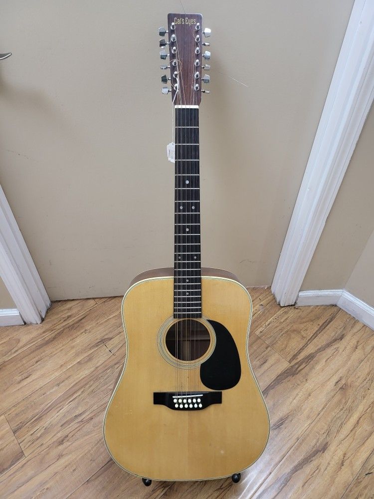 Cats Eyes 12 String Guitar