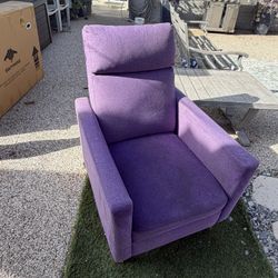 27 in. Violet Club Chair Recliner