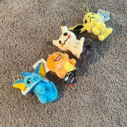 Pokémon keychain plushy