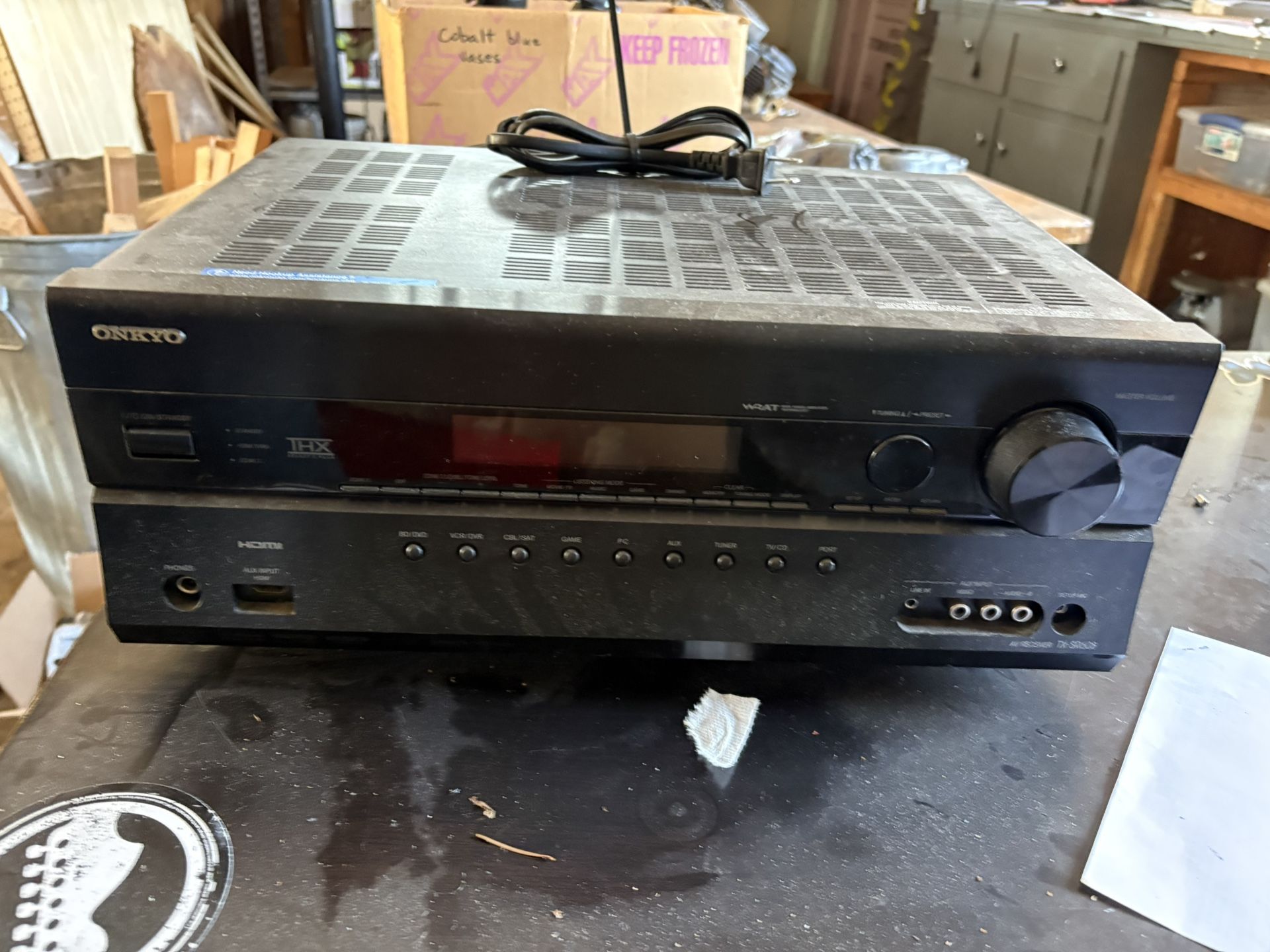 onkyo receiver tx-sr608