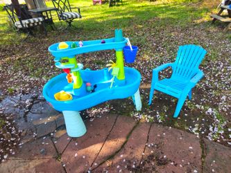 Price is firm. Children's water table with free chair