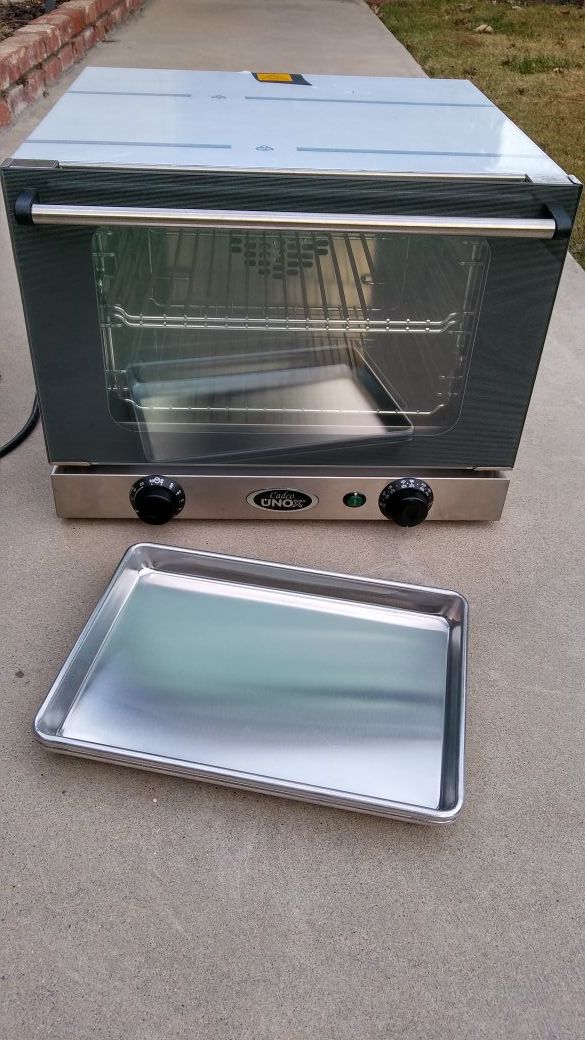 New Cadco Unox OV-250 XA006 1/4 Sheet Commercial Convection Oven