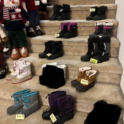 Snow Boots For Toddlers Size 11 to 13