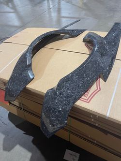 C7 Corvette Forged Carbon Fiber LG282-T Wide Body Front Fender Flares
