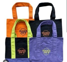 Trader joes Halloween totes