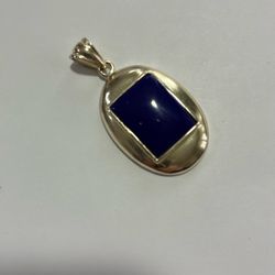 Lapus Lazuli Sterling Silver .925 Pendant