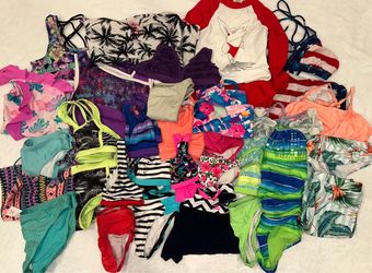 Girls Swimsuit Lot Mixed Styles