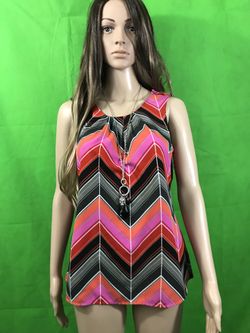 Banana republic sleeveless top size m multicolor