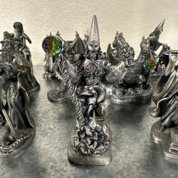 Little Wizards and Dragons figures