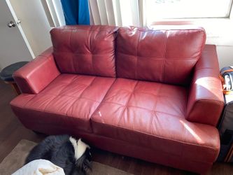 Red couch