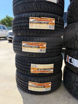 215/55R17 arroyo grand sport a/s installation and balance include