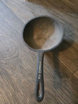 Vintage Old Sturbridge Village Cast Iron Miniature Skillet  or Ladle