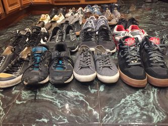 Lot of 20 Sneaker, shoes, and dress shoes