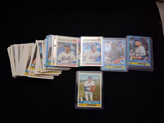 Mets 2025 Topps Heritage Baseball trading cards