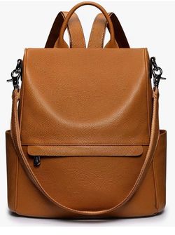 Women’s Genuine Leather Backpack/ Purse