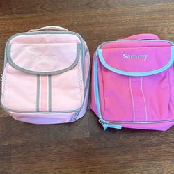 Lunch Boxes personalized. “Sammy”.  Set Of 2