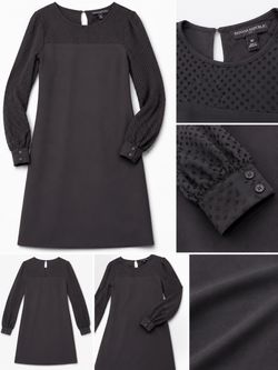 Banana Republic Black Shift Dress Size 10