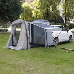 Inflatable SUV Tent Wild Camping Tail Tent

