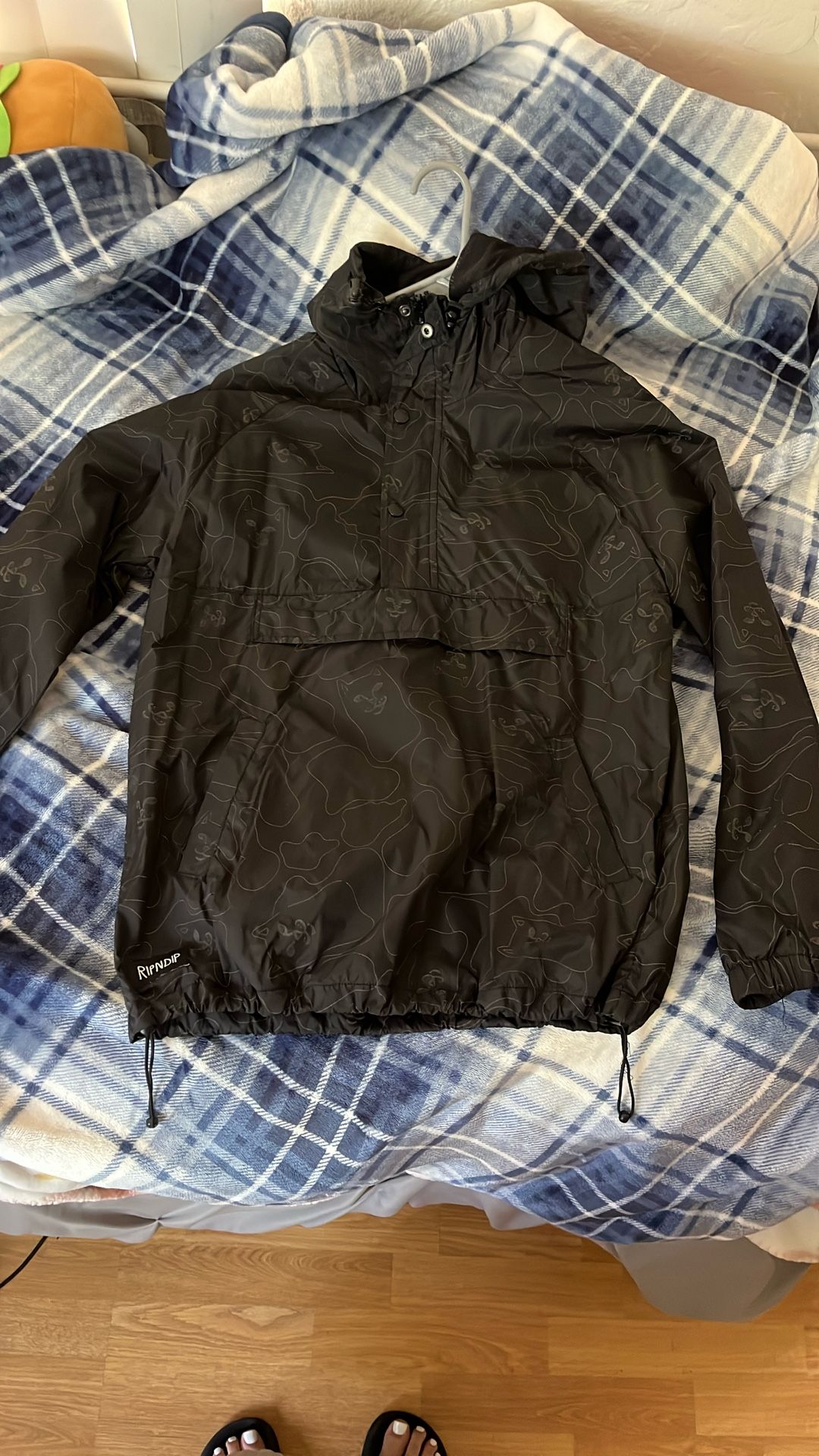 RIPNDIP Windbreaker size small