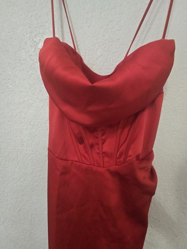Medium Size Red Dress