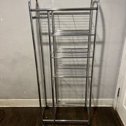 Rolling closet Rack organizer- 26”L x15”W x 66”H