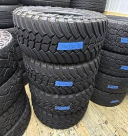 37 x 12.50 R20 AMP All terrain Set of 4 Used