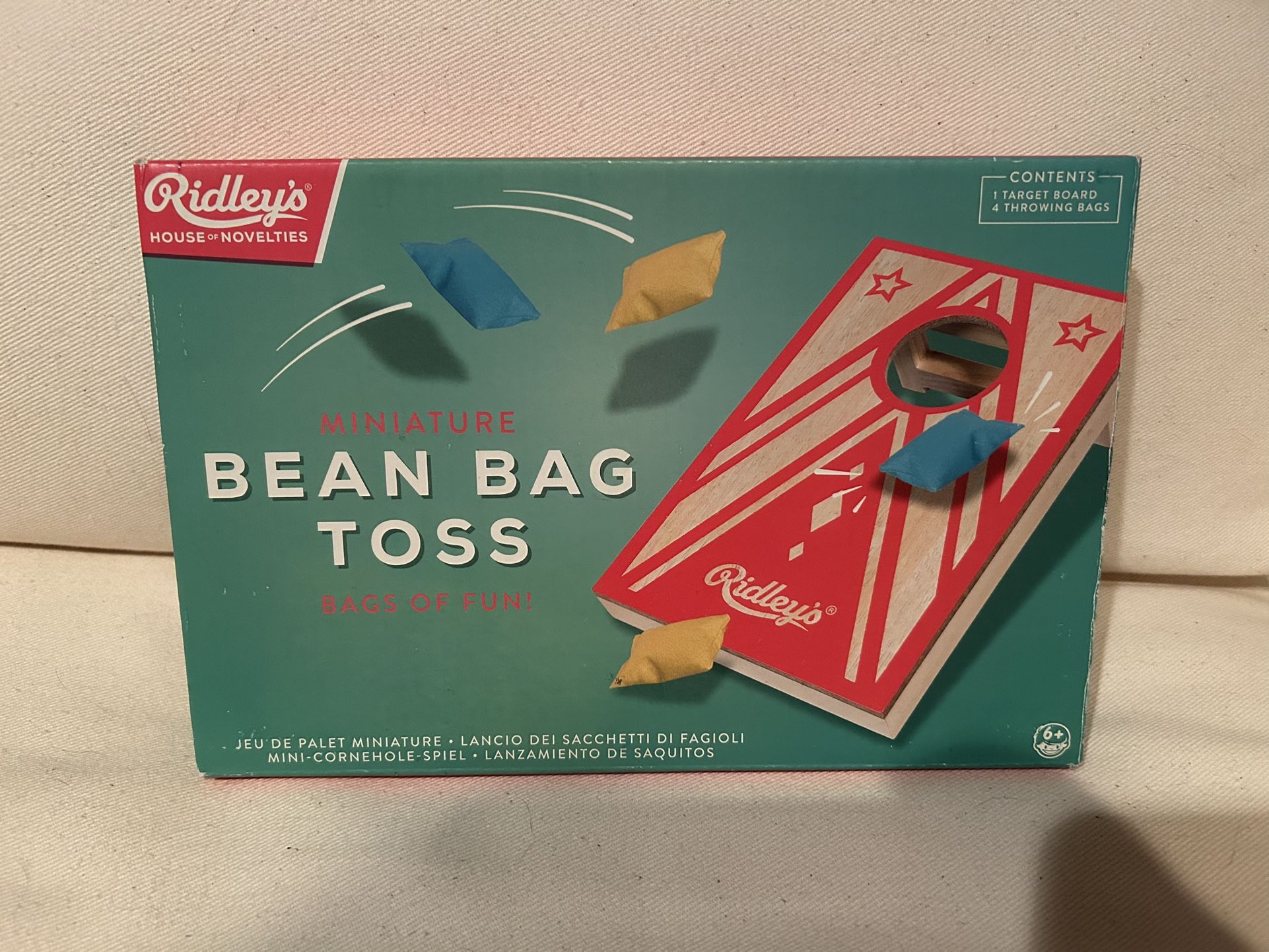 Miniature Bean Bag Toss Game. Hours of Entertainment. Elf on the Shelf. 