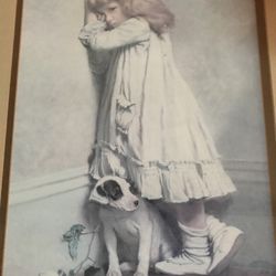 Vintage Little Girl In Corner. “In Disgrace”