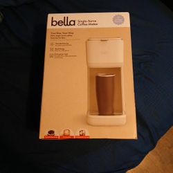 bella Single-Serve Coffee Maker, Oatmilk