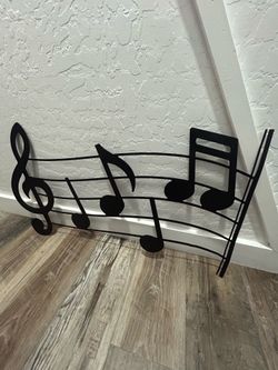 Music Note wall decor