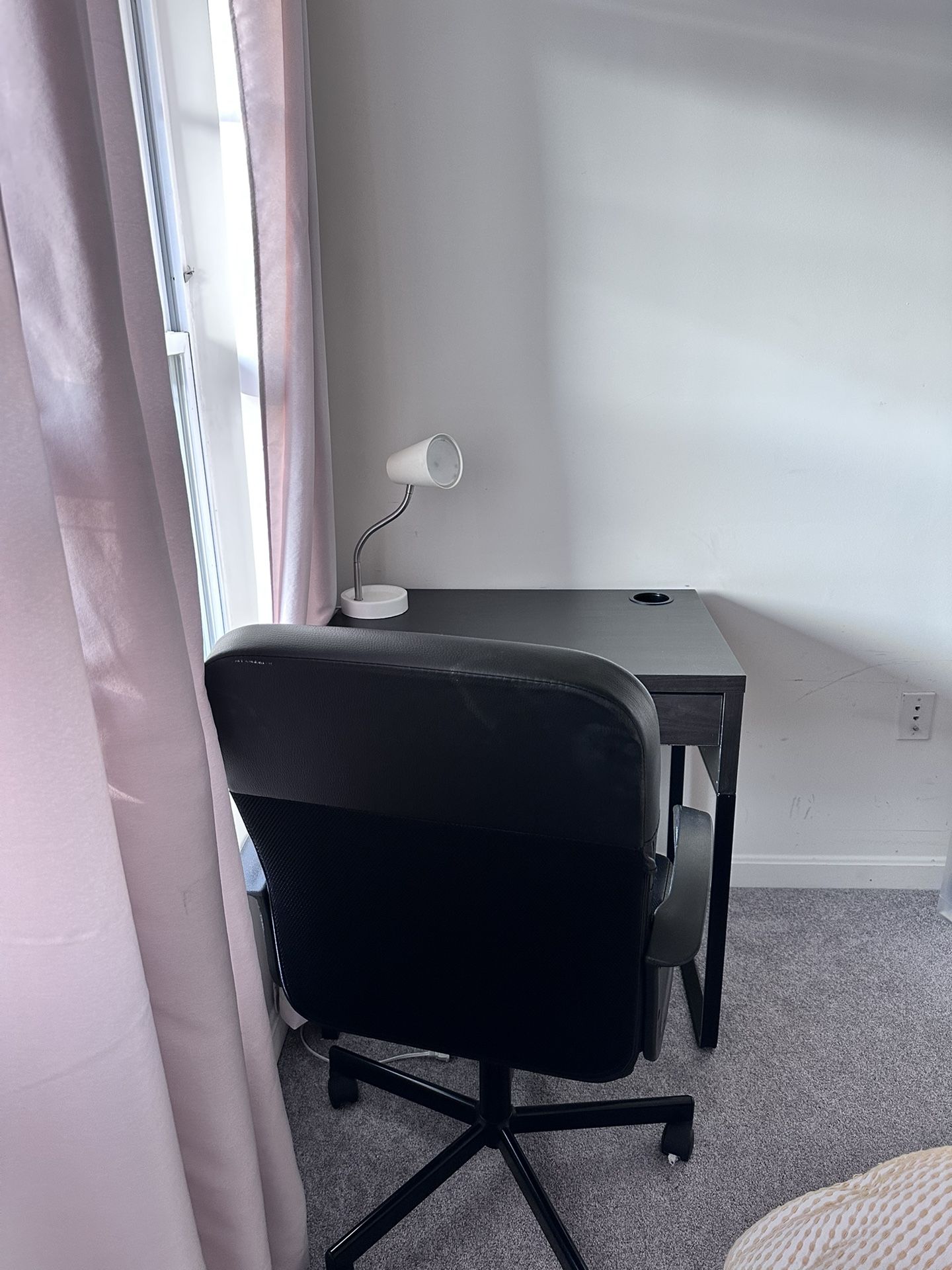 Ikea Disk, Lamp, Chair