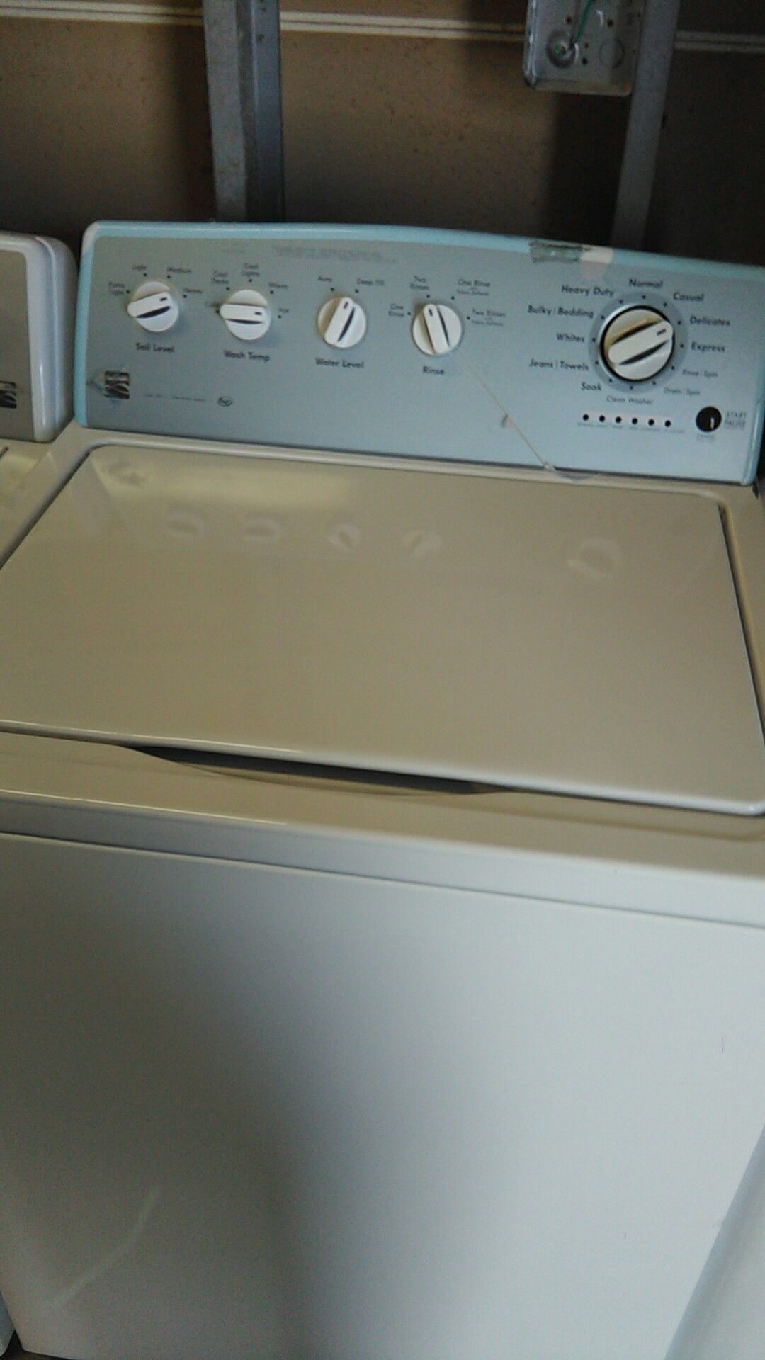 Kenmore washer and dryer new scratch and dent