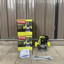 Ryobi 2 Peak HP EVS Plunge Base Router 