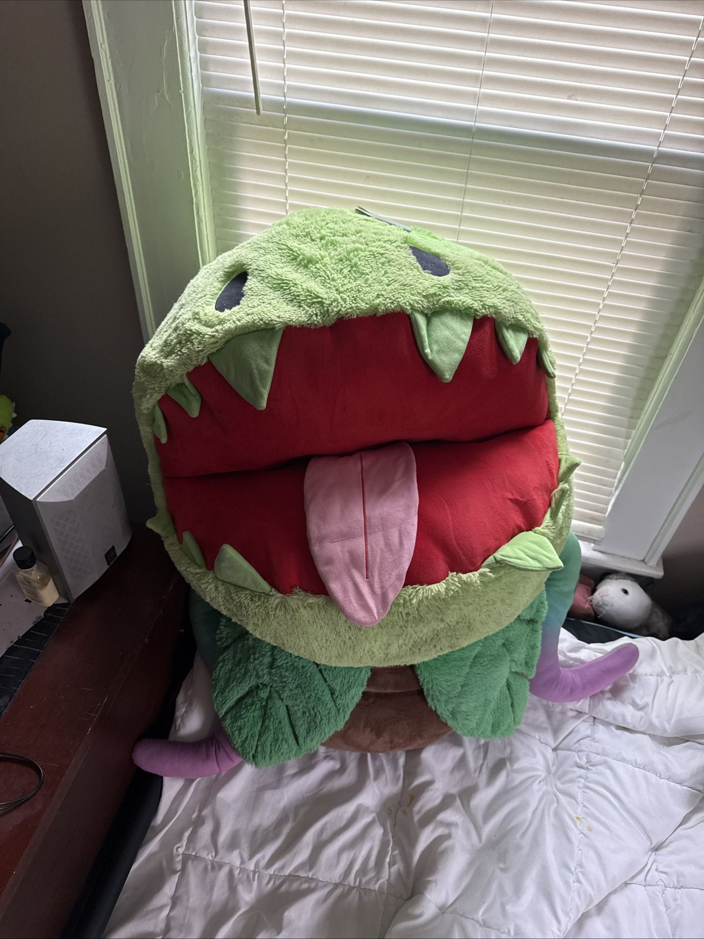 Audrey II Plant Stuffy (company SQUISHABLE INC)  Filled with polyurethane pellets 