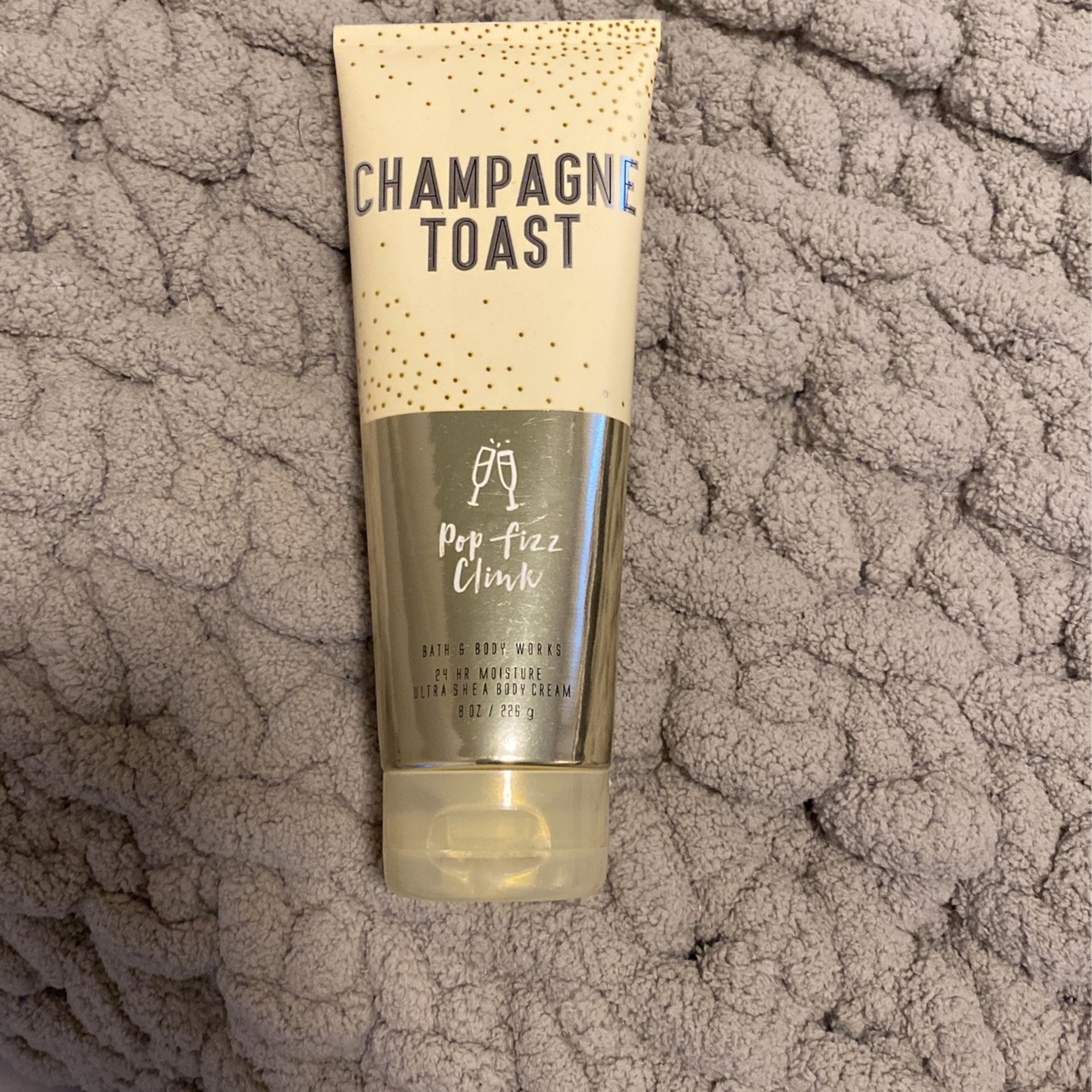 champagne toast lotion 