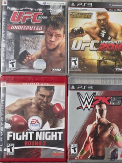 PS3 (4)FIGHTING GAME LOT