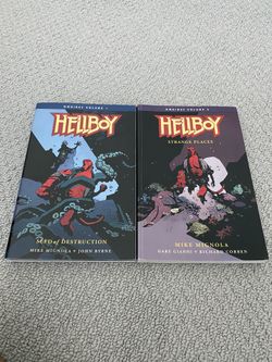 Hell Boy Omnibus 1 & 2 By Mike Mignola