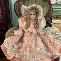 The Most “GORGEOUS “ Life Size Victorian Porcelain Doll