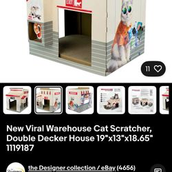 Viral Warehouse Cat House 
