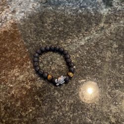 Real Lava Rock Bracelet 