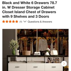 Storage Closet Cabinet Island 78 Inches