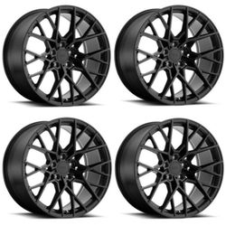New TSW 19 x 8.5 +40mm Sebring Matte Black Wheels x 4
