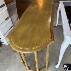 Gold Sofa Table