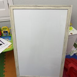 White Dry Erase Board 24” X 36”