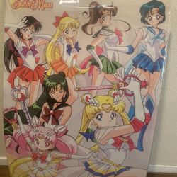 Sailor Moon “Love And Justice” Poster Cardboard 